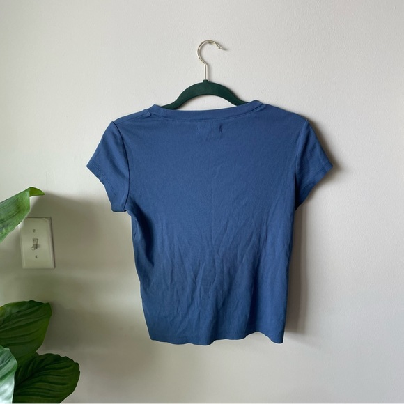 Madewell Ribbed Brightside T-Shirt - Picture 3 of 4